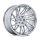 Fuel Dynamo FC405 Brushed Silver Custom Truck Wheels
