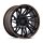 Fuel Dynamo FC405 Matte Black Bronze Custom Truck Wheels