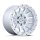 Fuel Fortress FC884 Machined Silver Custom Truck Wheels