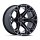 Fuel Hammerhead FC886 Machined Black DTC Custom Truck Wheels