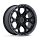 Fuel Heathen FC896 Gloss Black Custom Truck Wheels