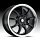 Focal F09 F-09 169 Gloss Black w/ Diamond Machined Lip Custom Rims Wheels