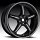 Focal F01 F-01 172 Gloss Black with Silver Accents Custom Rims Wheels
