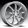 Focal F09 F-09 169 Silver w/ Diamond Machined Lip Custom Rims Wheels