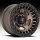 Fuel Warp Beadlock D119 Matte Bronze