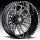 Fuel D213 Throttle Dually 2-PC Matte Black Milled Truck Wheels Rims