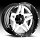 Fuel D255 Full-Blown 2-PC Gloss White w/ Milled Accents Custom Truck Wheels Rims