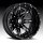 Fuel D267 Lethal Dually 2-PC Matte Black Milled Truck Wheels Rims