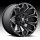 Fuel Assault D546 Black Milled Truck Wheels Rims