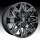 Fuel Ambush D555 Gloss Black Milled Custom Truck Wheels Rims