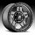Fuel Anza D558 Matte Anthracite w/ Black Ring Custom Truck Wheels Rims
