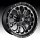 Fuel Crush D561 Gloss Black Machined Dark Tint Custom Truck Wheels Rims