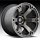 Fuel Beast D564 Matte Black Machined w/ Dark Tint Custom Truck Wheels Rims