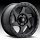 Fuel Rotor D570 Matte Black Milled Custom Truck Wheels Rims
