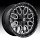 Fuel Titan D588 Gloss Black Milled Custom Truck Wheels Rims