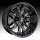 Fuel Sledge D595 Gloss Black Milled Custom Truck Wheels Rims