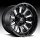 Fuel Hardline D620 Gloss Black Milled
