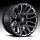 Fuel Warrior D623 Gloss Black Milled