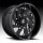 Fuel Vortex D637 Gloss Black Milled
