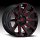Fuel Contra D643 Gloss Black Candy Red