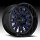 Fuel Stroke D645 Gloss Black Candy Blue