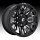Fuel Blitz D673 Gloss Black Milled