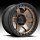 Fuel Block D751 Matte Bronze Custom Truck Wheels Rims