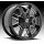 Fuel Frontier D535 Gloss Black Milled Truck Wheels Rims