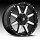Fuel Maverick 1-PC D537 Machined Black Truck Wheels Rims