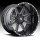 Fuel Maverick D262 2-PC Matte Black Milled Truck Wheels Rims