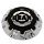 CAP-6C-CB17 / Gear Alloy Chrome With Gloss Black Overlay Bolt-On Center Cap