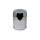 HC211LA / Gorilla Closed Push-Thru Chrome Center Cap / 5.1" Diameter