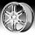 Helo HE832 832 Chrome Custom Rims Wheels