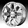 Helo HE878 Chrome Custom Rims Wheels
