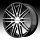 Helo HE880 Gloss Black Machined Face Custom Rims Wheels