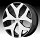 Helo HE881 Machined Black Custom Rims Wheels