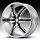 Helo HE891 Chrome with Black Inserts