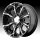 Helo HE791 Maxx 8-Lug Black w/ Milled Accents