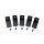 INSERT-740B-17P / Gear Alloy 740B 17x9 + 18 Black Inserts