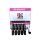 K5BS-16150X35BGR / Gorilla 5-Lug Black Spline Lug Bolt Kit