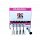 K5BS-16150X35GR / Gorilla 5-Lug Chrome Spline Lug Bolt Kit