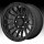 KMC KM542 Impact Satin Black