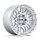 KMC KM555 Attack Machined Silver Custom Truck Wheels