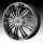 KMC KM682 Spider Gloss Black Machined Custom Rims Wheels