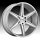 KMC KM712 Prism Truck Silver with Brushed Face