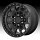 KMC KM718 Summit Satin Black