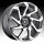 Konig Exhale Dark Silver Machined Face Custom Rims Wheels