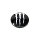 LENS-535MB-MC /  Monster Energy Gloss Black Snap In Center Cap