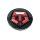 LENS-544BMR-8-TIS / TIS Gloss Black Snap-In Center Cap