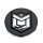 LENS-645B-DBOMB / DropStars Satin Black Snap-In Center Cap